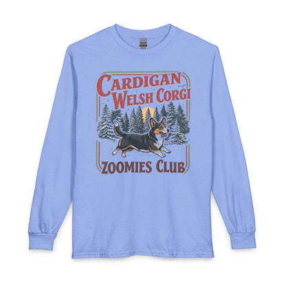 Cardigan Welsh Corgi Zoomies Club Long Sleeve