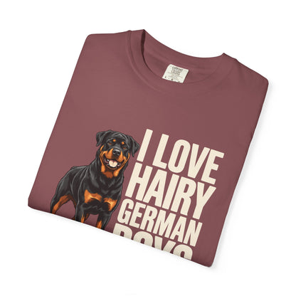 Rottweiler Hairy German Boys Premium Tee