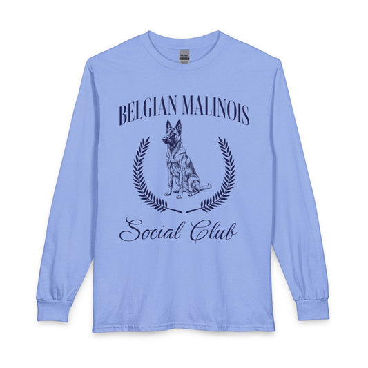 Belgian Malinois Social Club Long Sleeve