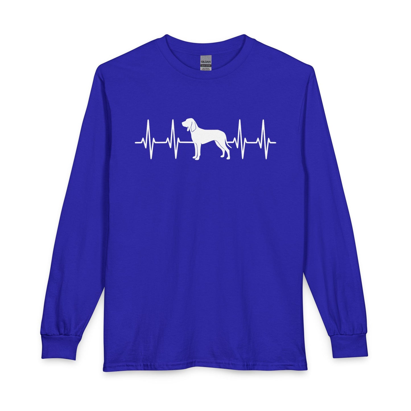 Coonhound Heartbeat Long Sleeve Royal