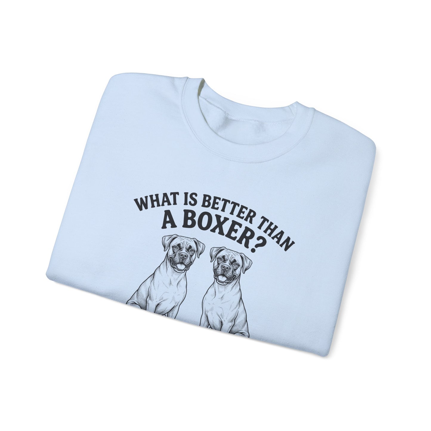 2 Boxers Halftone Crewneck Sweatshirt