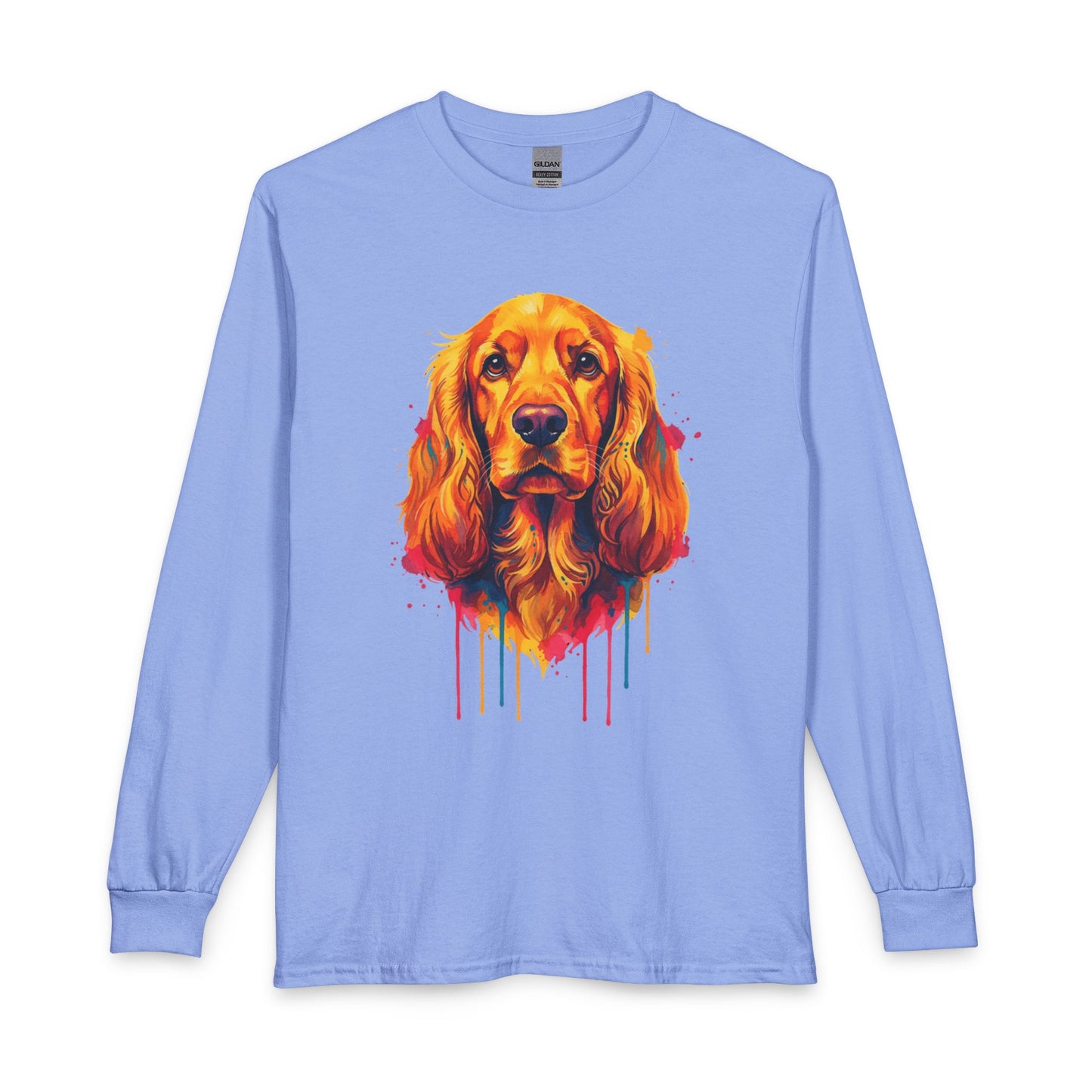 Cocker Spaniel Painting Long Sleeve