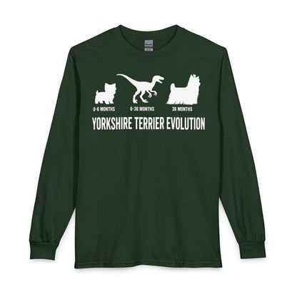 Yorkshire Terrier Evolution Long Sleeve Forest Green