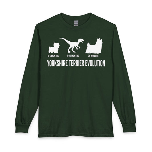 Yorkshire Terrier Evolution Long Sleeve Forest Green