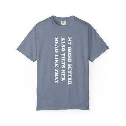 Irish Setter Tilts Her Head Premium Tee