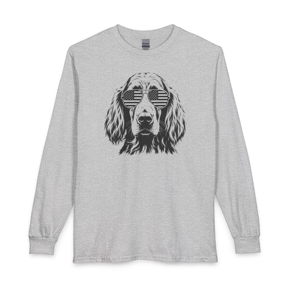 Irish Setter Flag Shades Long Sleeve