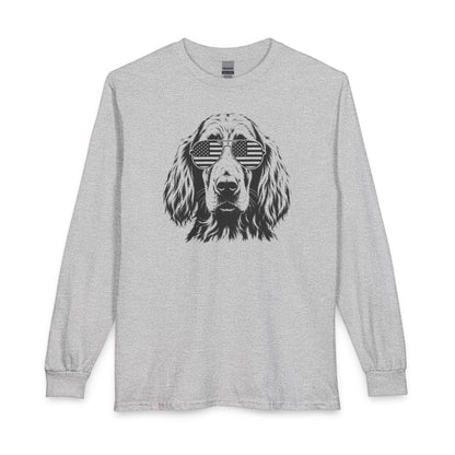 Irish Setter Flag Shades Long Sleeve