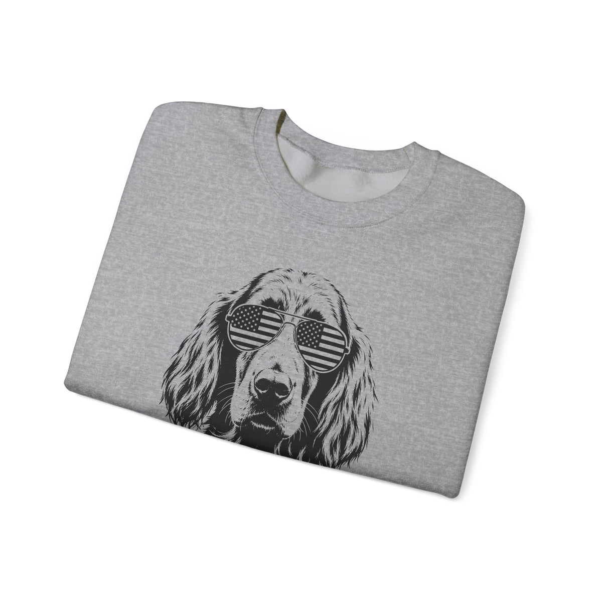 Irish Setter Flag Shades Crewneck Sweatshirt