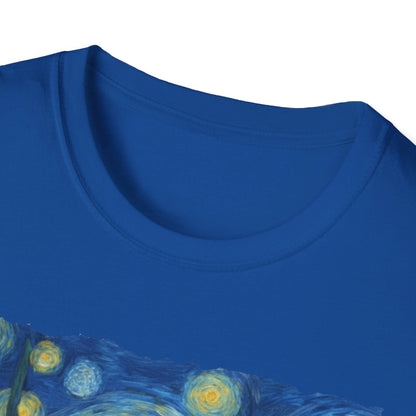 Chocolate and Silver Lab Starry Night
