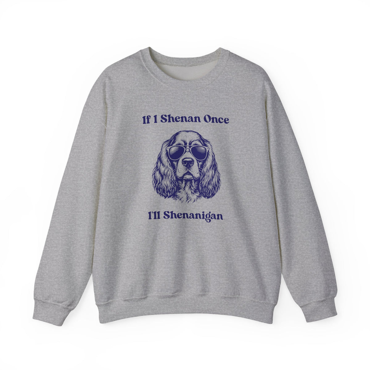 Cocker Spaniel Shenanigan Crewneck Sweatshirt