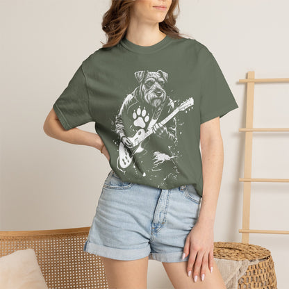 Schnauzer Guitarist Premium Tee