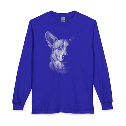 Cardigan Welsh Corgi Portrait Long Sleeve