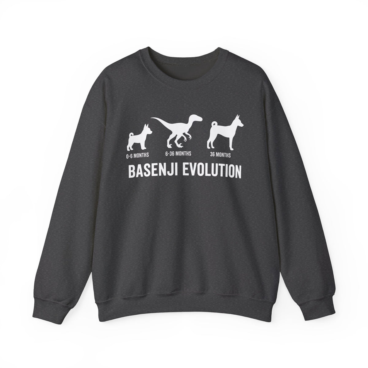 Basenji Evolution Crewneck Sweatshirt