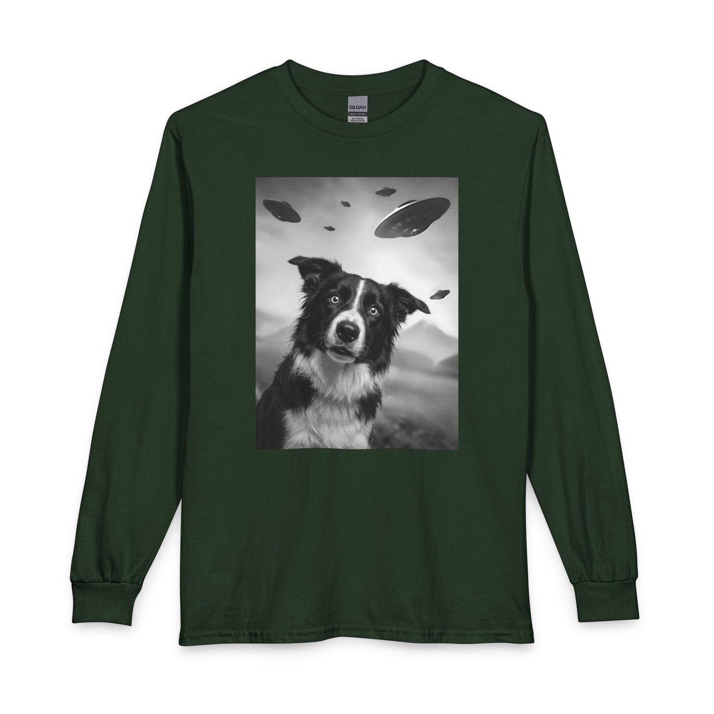 Border Collie UFO Long Sleeve