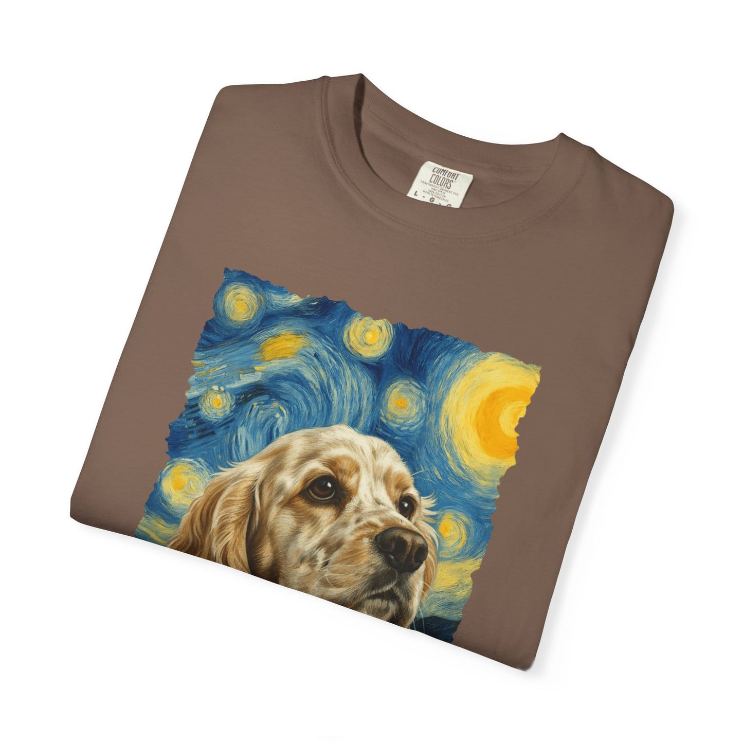 Lemon Roam Spaniel van Gogh Premium Tee
