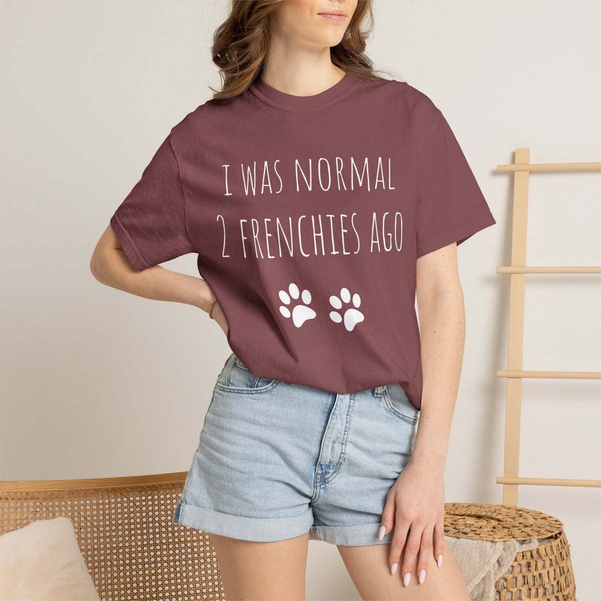 I Was Normal 2 Frenches Ago Premium Tee