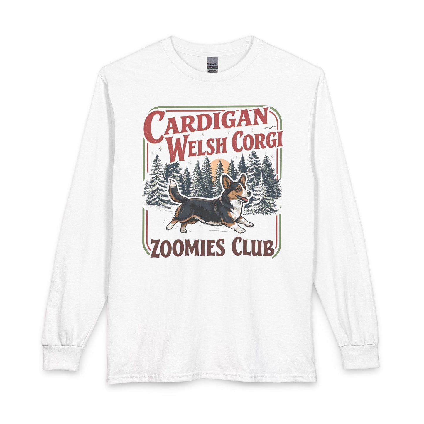 Cardigan Welsh Corgi Zoomies Club Long Sleeve