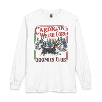 Cardigan Welsh Corgi Zoomies Club Long Sleeve