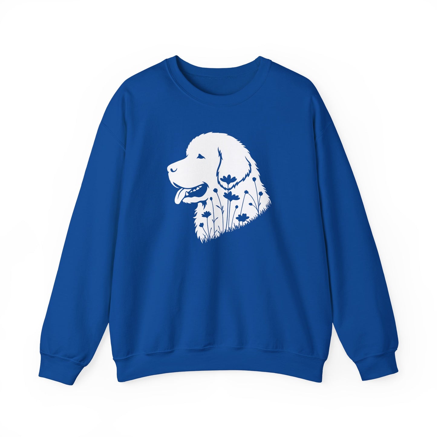 Newfoundland Flowers Crewneck Sweatshirt