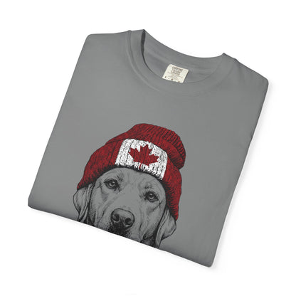 Labrador Canado Beanie Premium Tee