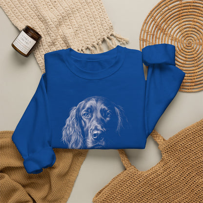 Irish Setter Engraved Crewneck Sweatshirt