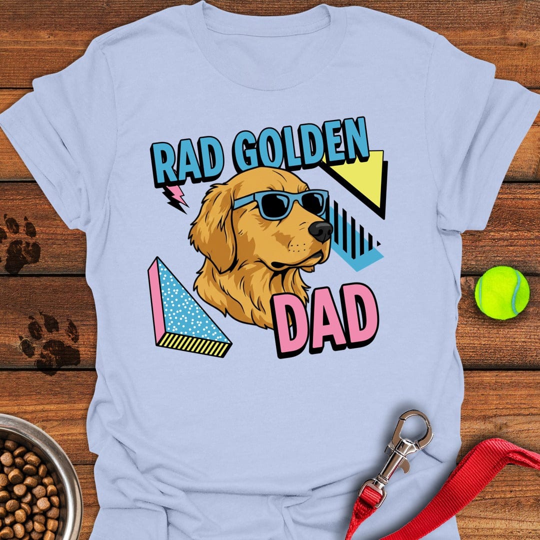 90's Rad Golden Dad Light Blue