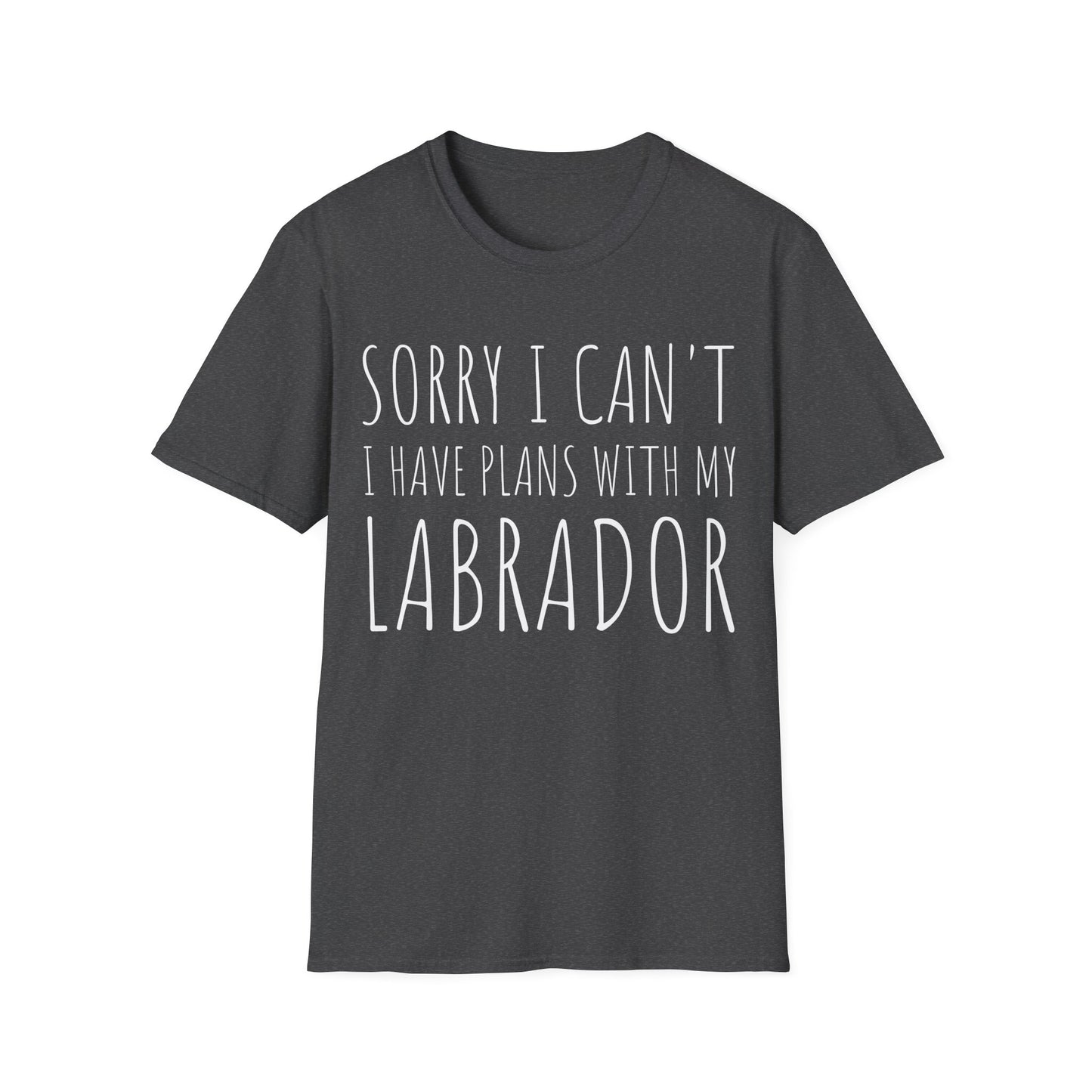 Sorry I Can't I Have Plans With My Labrador Tee