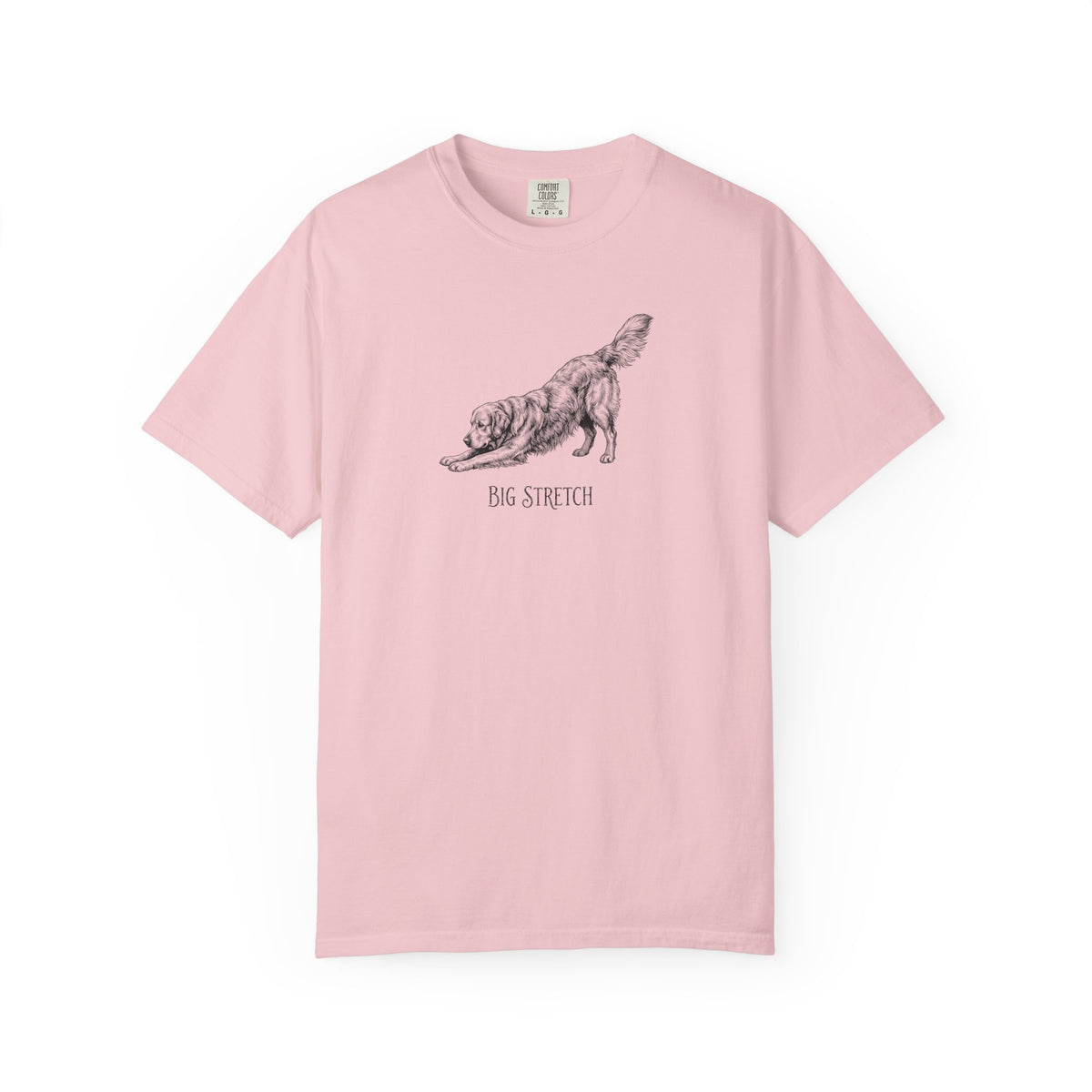 Big Stretch Golden Retriever Premium Tee