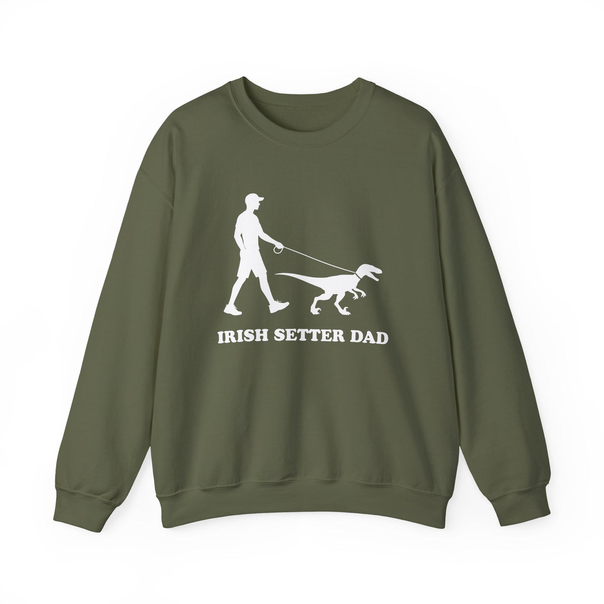 Irish Setter Dad Crewneck Sweatshirt