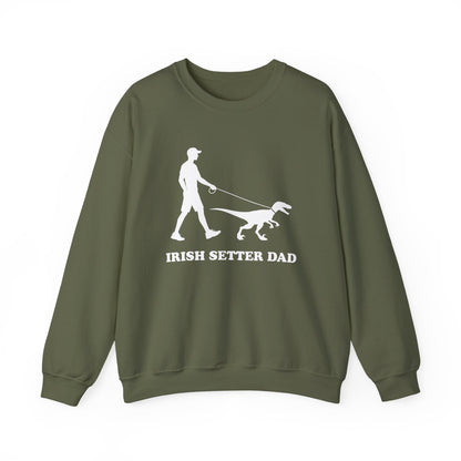 Irish Setter Dad Crewneck Sweatshirt