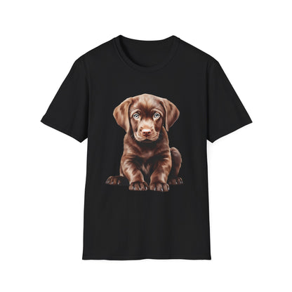 Cute Chocolate Labrador Puppy Tee