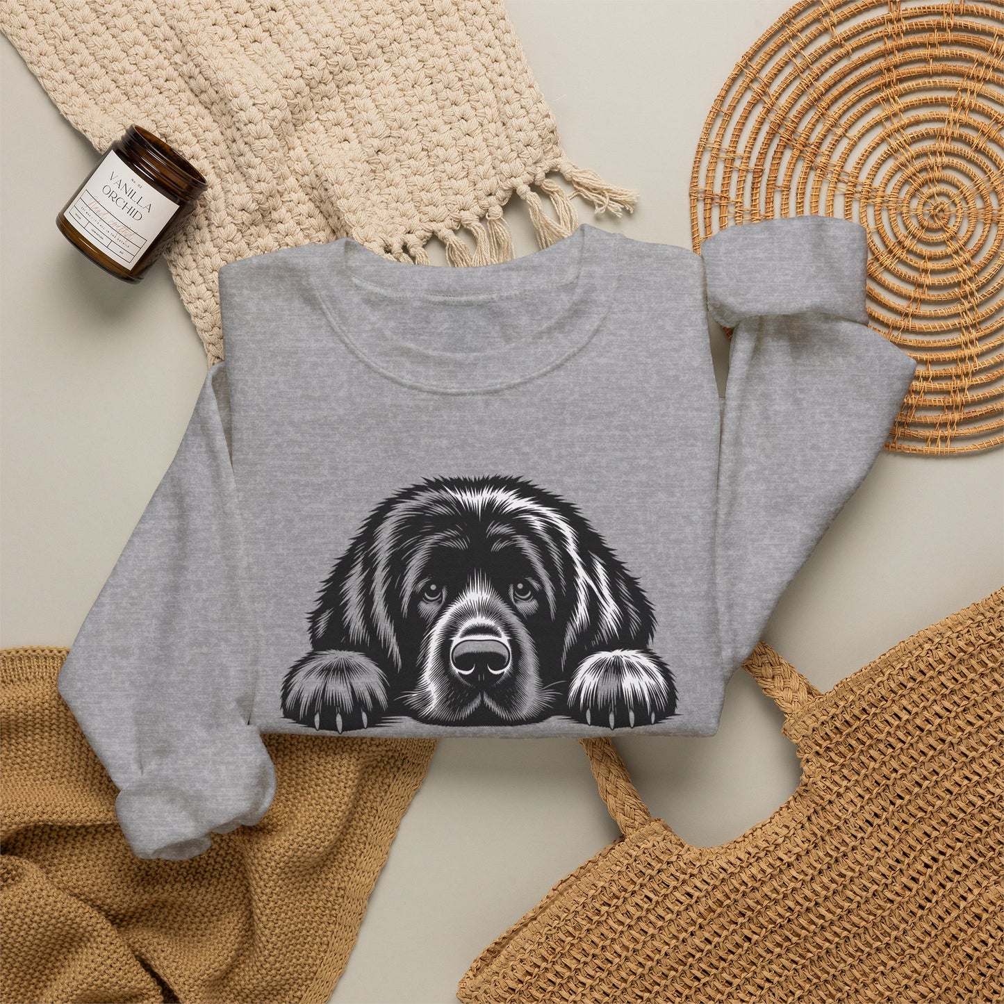 Newfoundland My Therapist Crewneck Sweatshirt