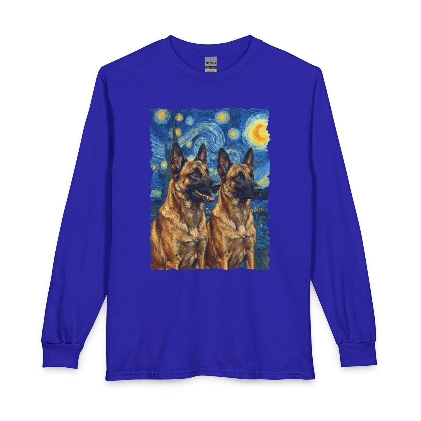 Belgian Malinois Van Gogh Long Sleeve