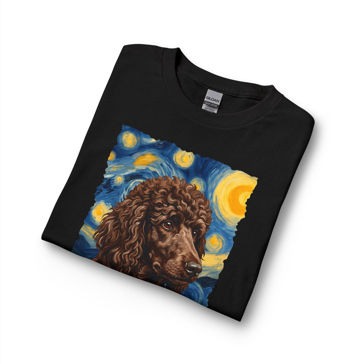 Standard Poodle Van Gogh Chocolate Long Sleeve