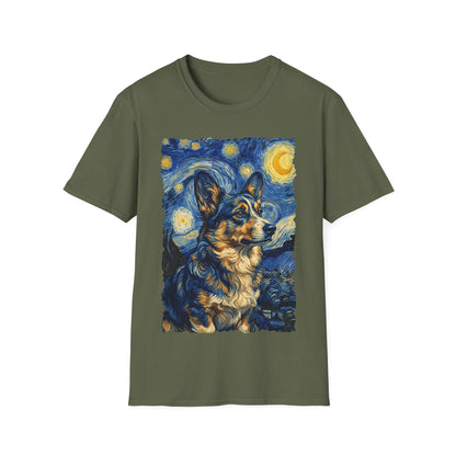 Cardigan Welsh Corgi Van Gogh