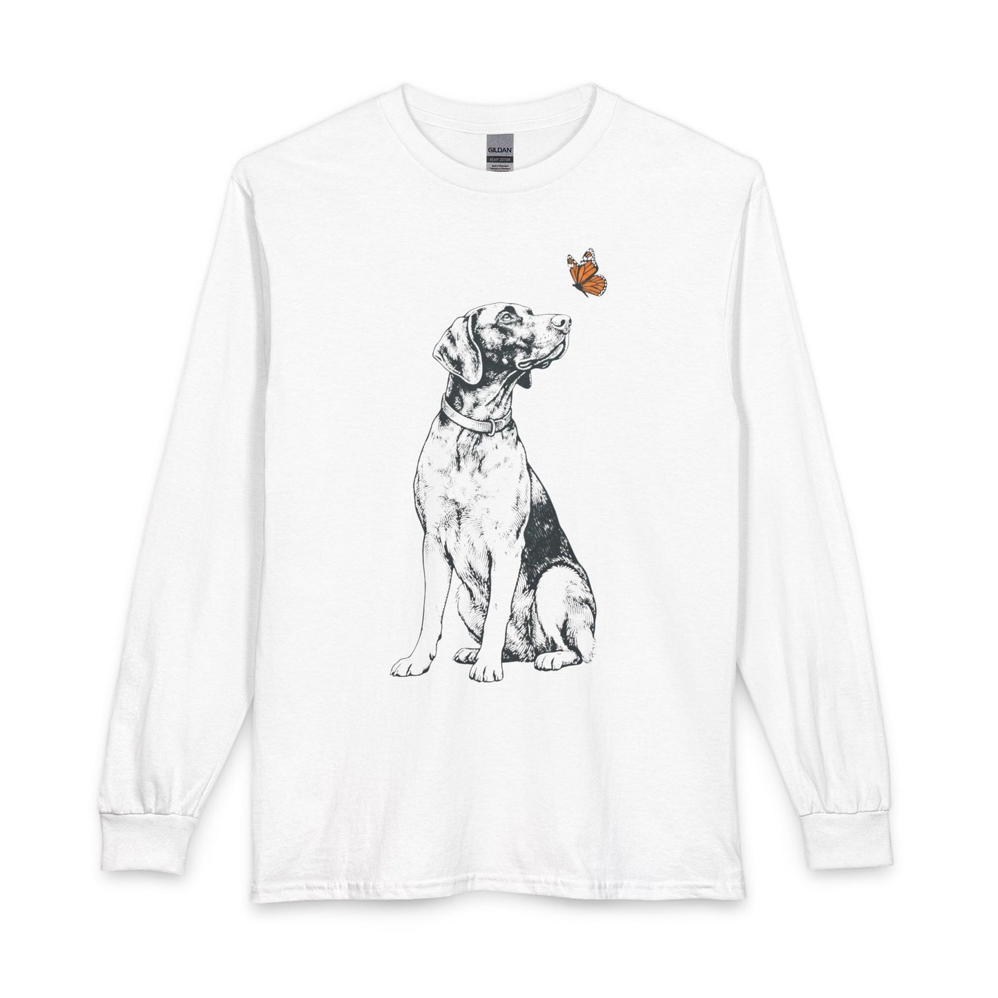 German Shorthaired Pointer Butterlfy Long Sleeve