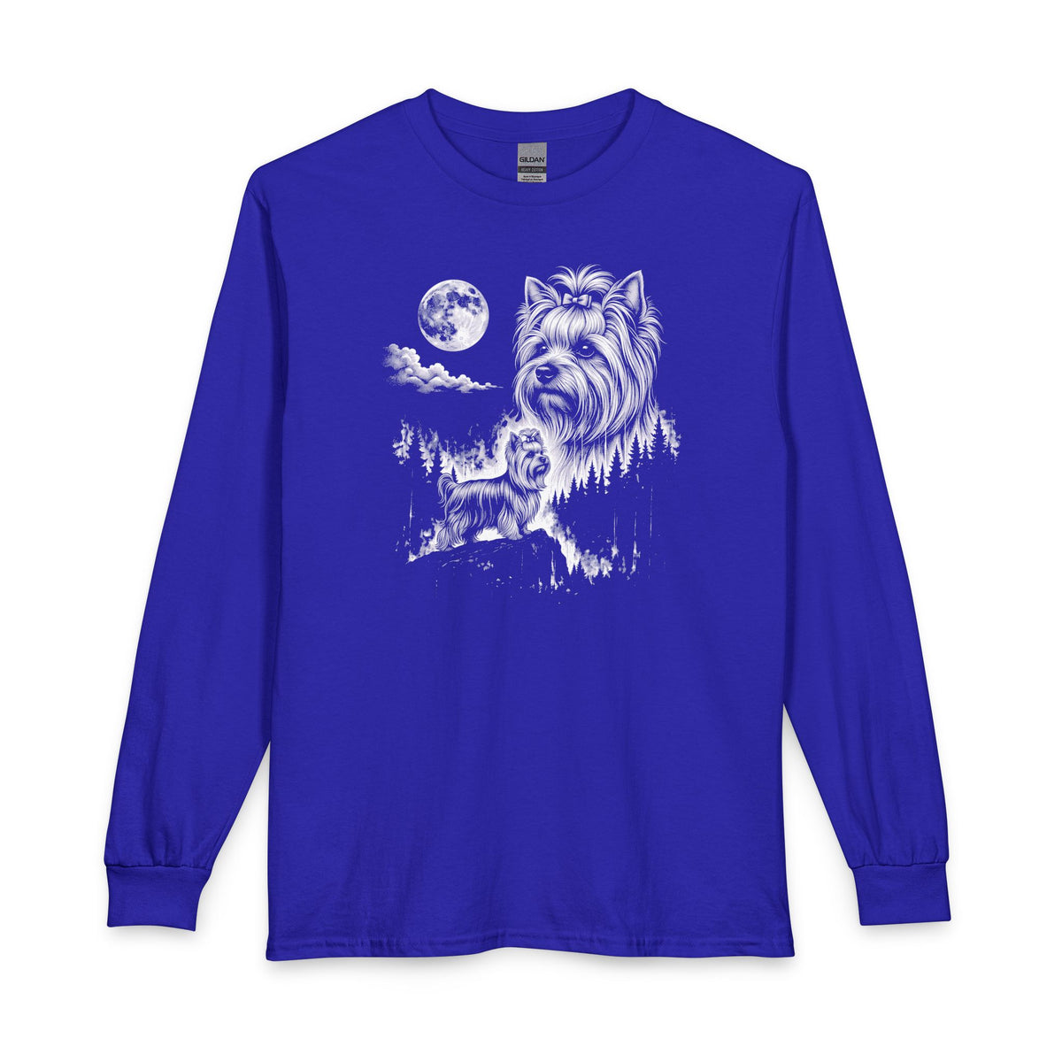Yorkshire Terrier Moonlight Long Sleeve Royal