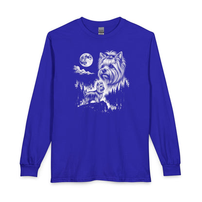 Yorkshire Terrier Moonlight Long Sleeve Royal