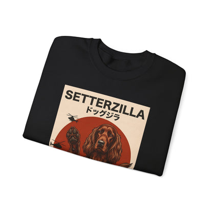 Irish Setter Setterzilla Crewneck Sweatshirt