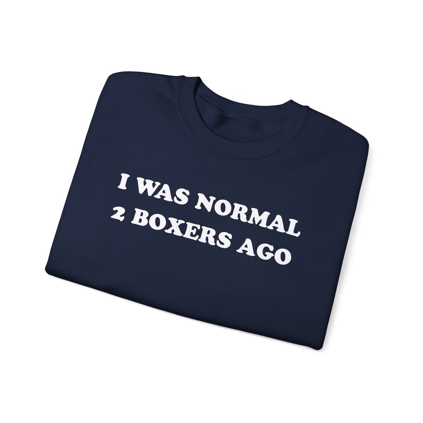 2 Boxers Crewneck Sweatshirt