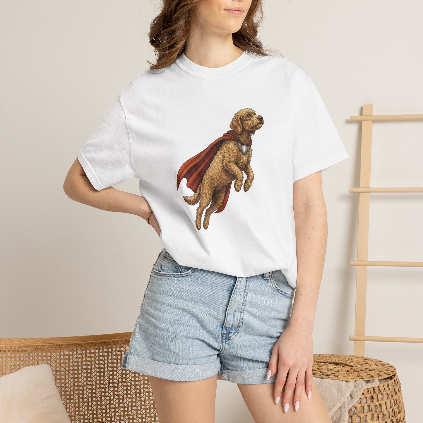Golden Doolde Superhero Premium Tee