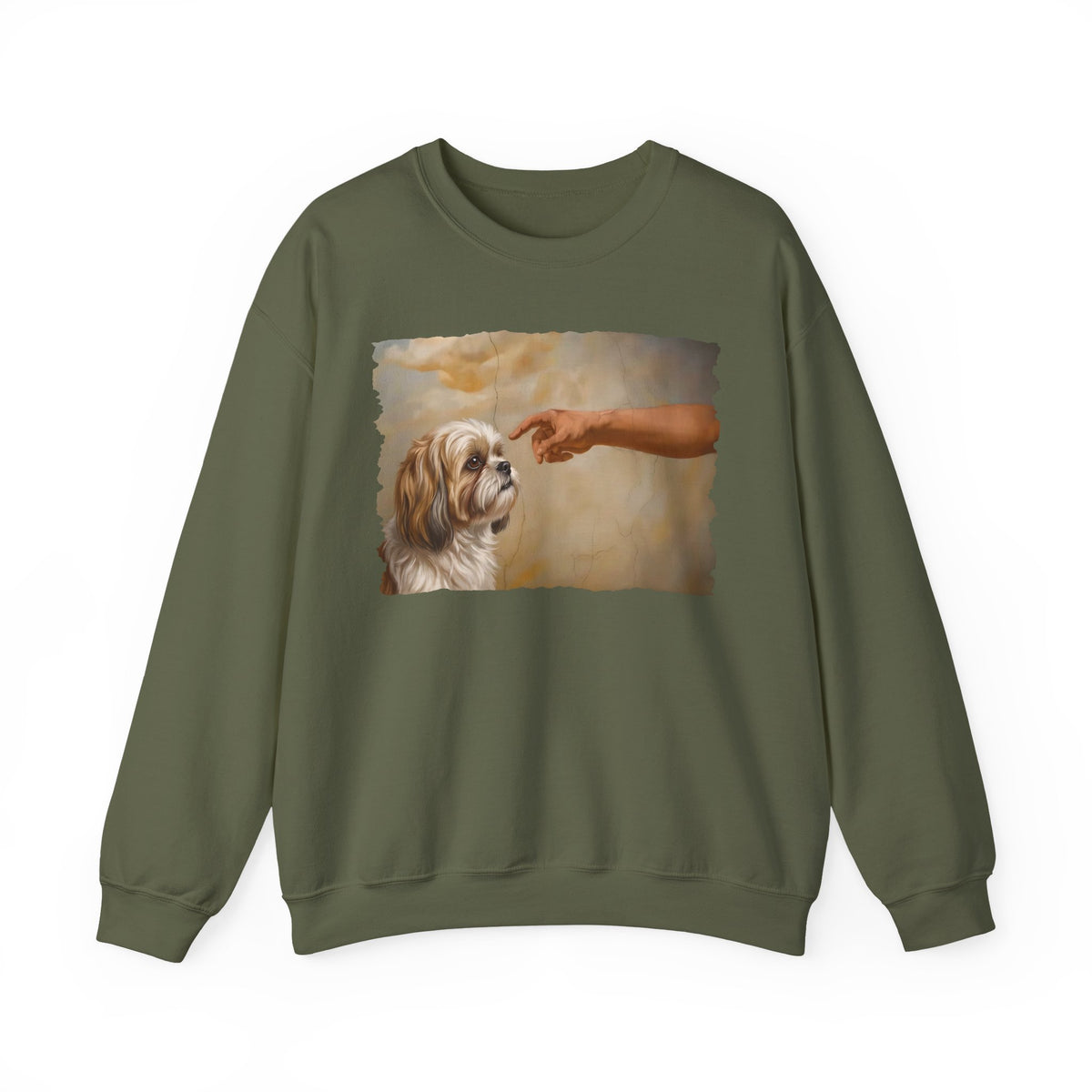 Shih Tzu Creation Crewneck Sweatshirt