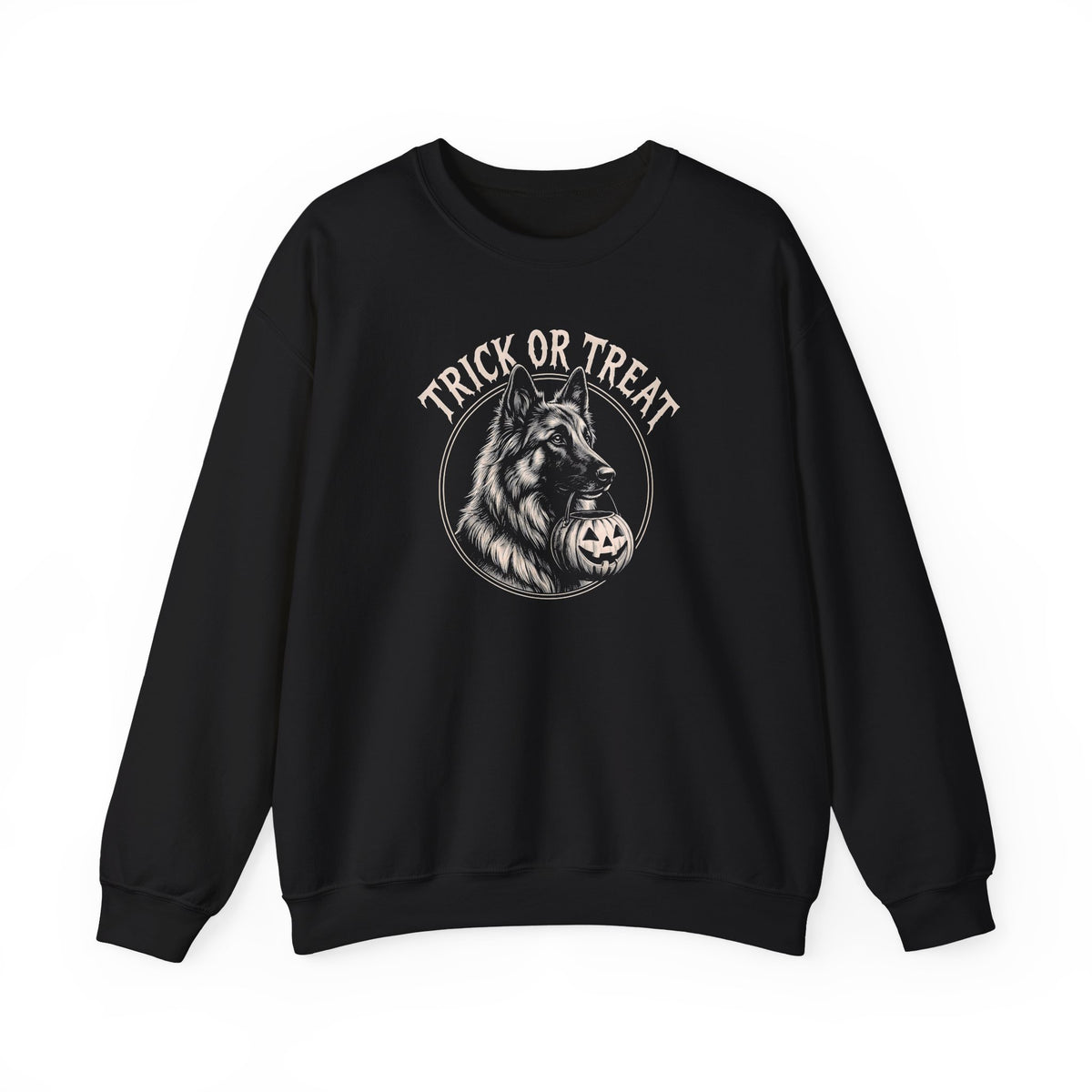 Belgian Tervuren Trick Or Treat Crewneck Sweatshirt