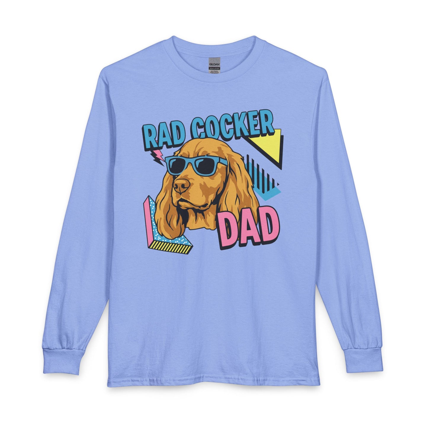 90's Rad Cocker Dad Long Sleeve
