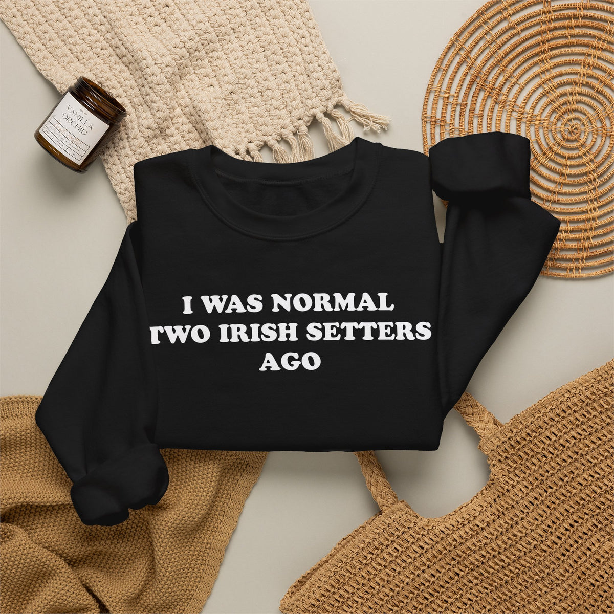 Two Irish Setters Crewneck Sweatshirt