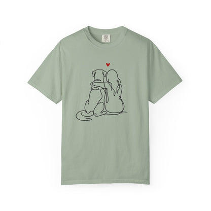 Rottweilwer and Girl Premium Tee