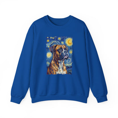 Boxer Van Gogh Crewneck Sweatshirt