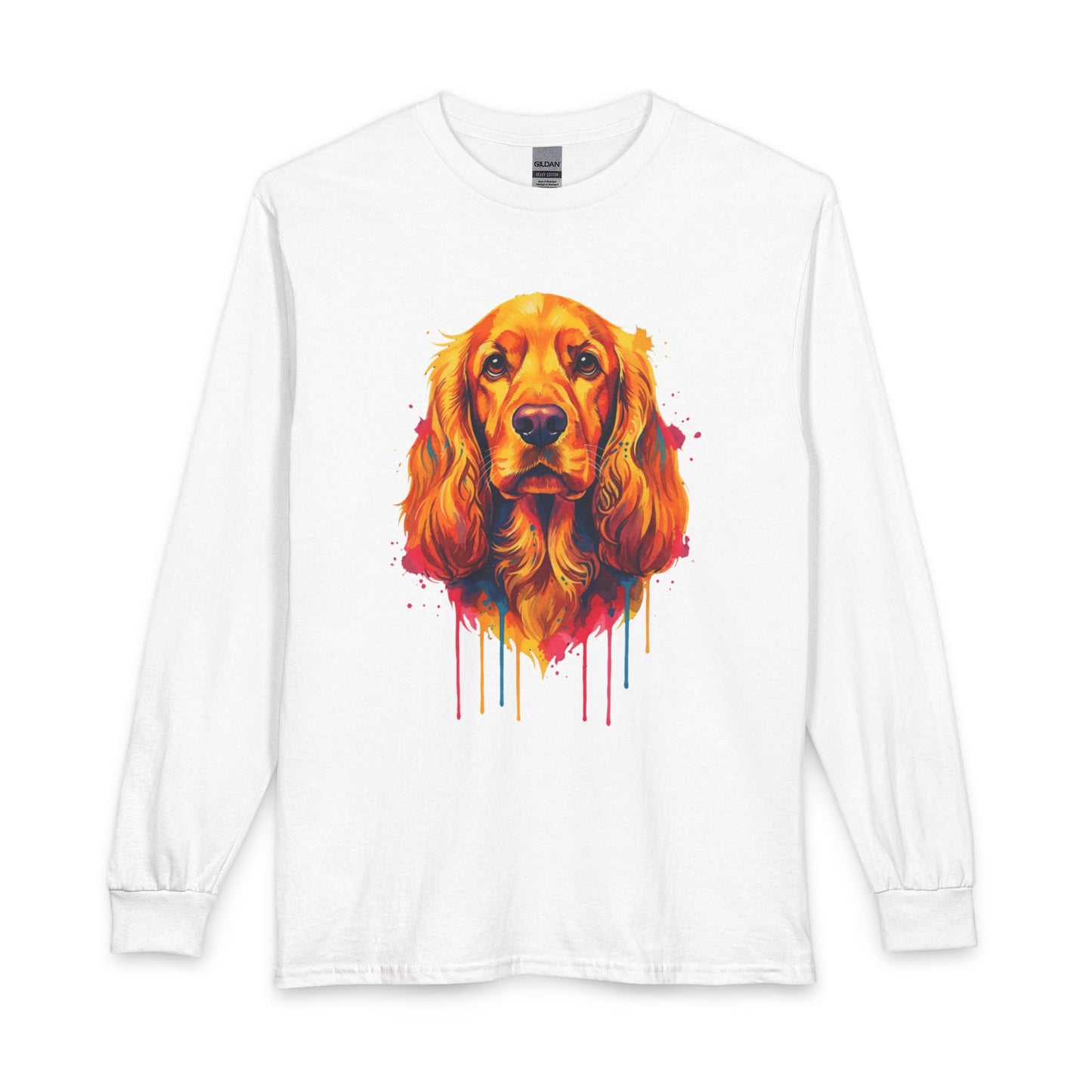 Cocker Spaniel Painting Long Sleeve