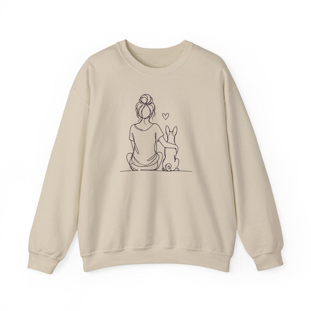 Basenji Hug Crewneck Sweatshirt