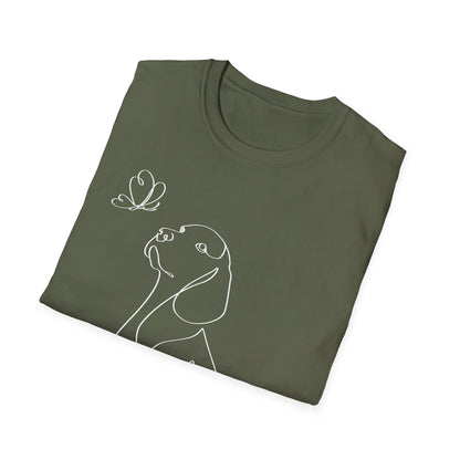 Cute Labrador Line Art Tee